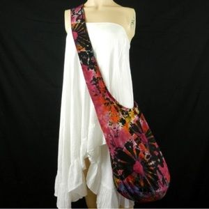 Cotton Tie Dye Crossbody Bag